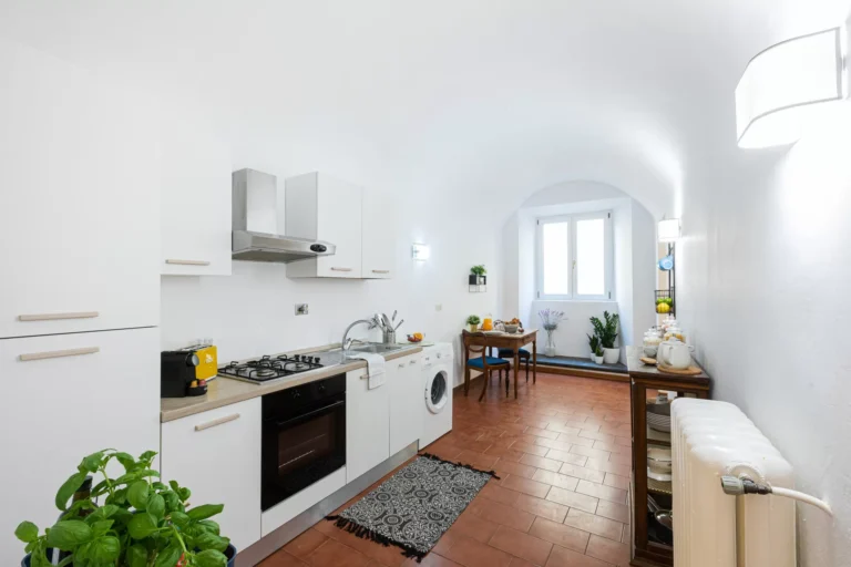 Kitchen, apartment on Via dei Benci, Florence